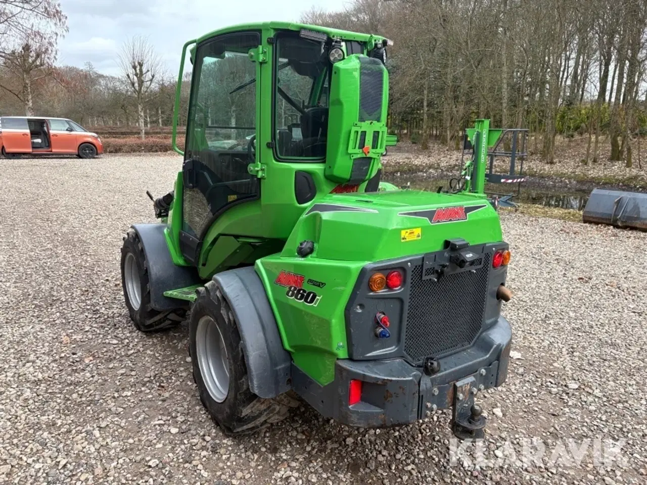 Billede 3 - Minilæsser Avant 860i med teleskop & tilbehør