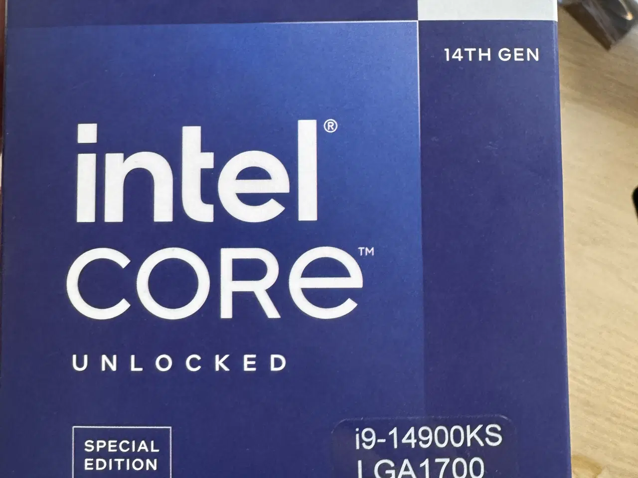 Billede 2 - 14900KS CPU (Helt ny)