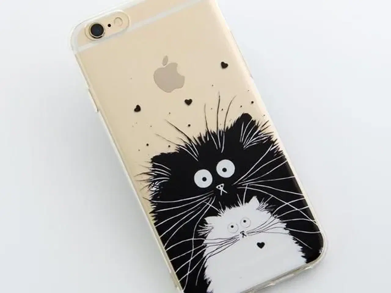 Billede 3 - Silikone cover med kat alle iPhone 