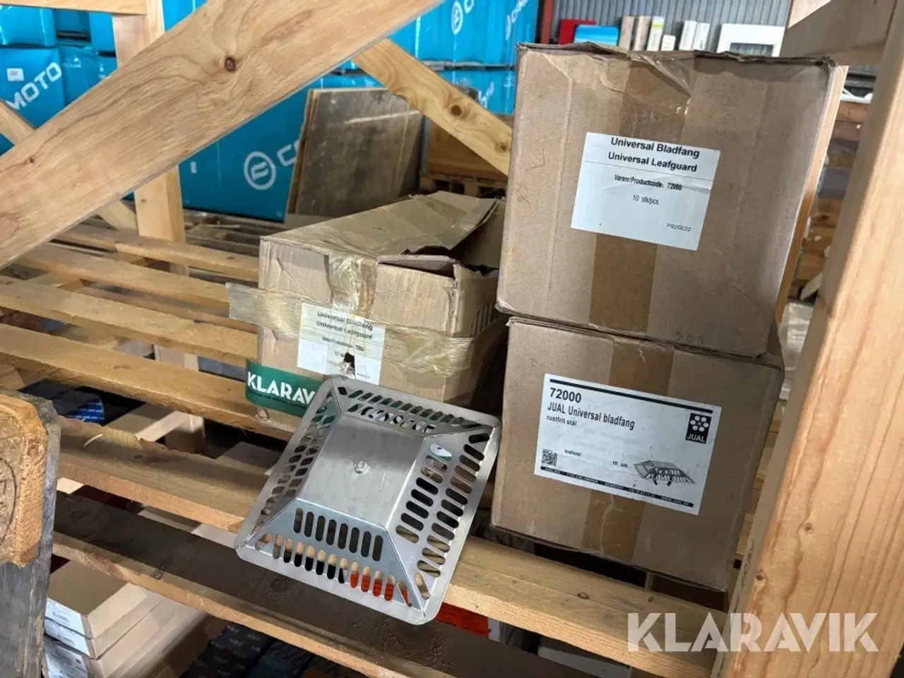 Billede 1 - Universal bladfanger Jual Rustfri stål 72000 24 styk