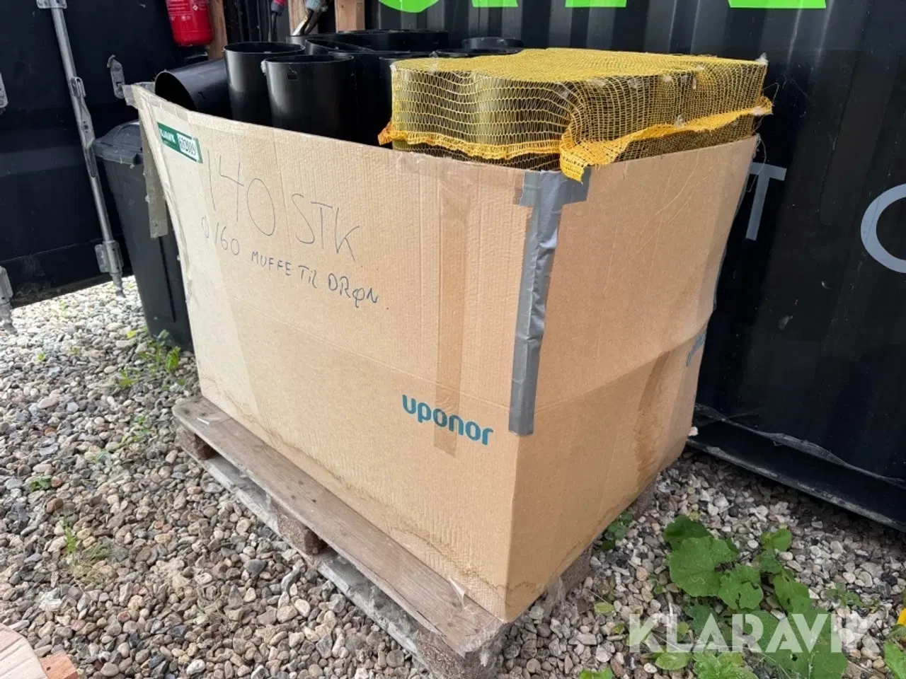 Billede 1 - Muffer til dræn Sheiter DN 160l 140styk