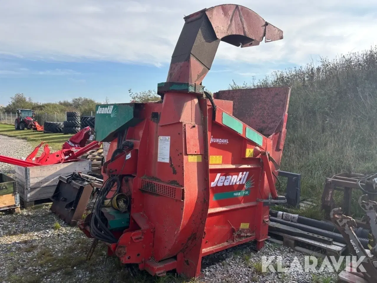 Billede 1 - Halmblæser/Strømaskin Jeantil Paileuse P2800GTF