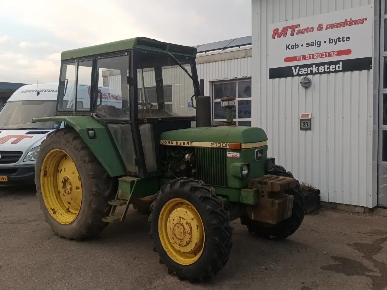 Billede 1 - John deere traktor med 4 wd