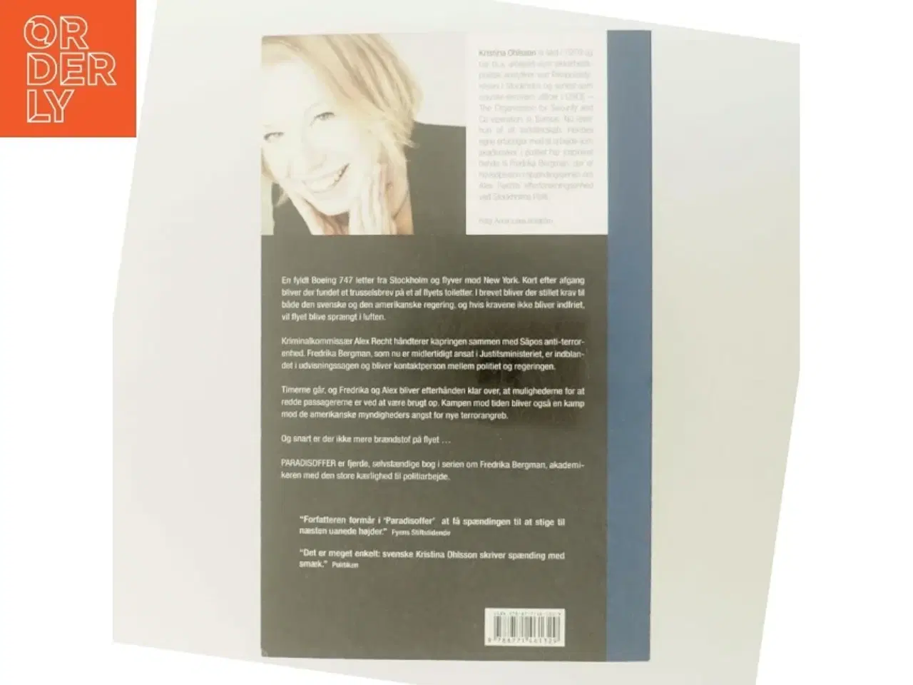 Billede 3 - Paradisoffer af Kristina Ohlsson (Bog)