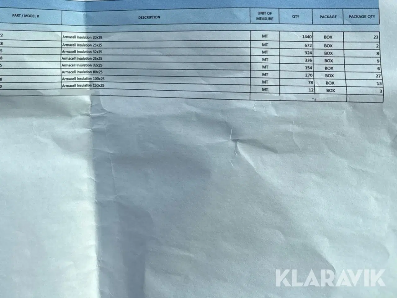 Billede 9 - Rørisolering 91 kasser Armacell Armaflex