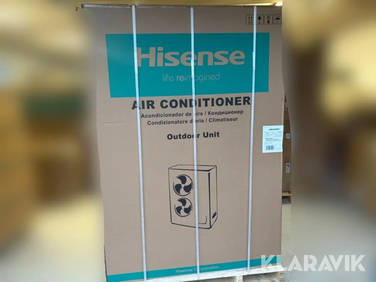 Billede 4 - Varmepumpe Hisense AUW250U6RZ8 / AUD250UX4RPH8 luft til luft