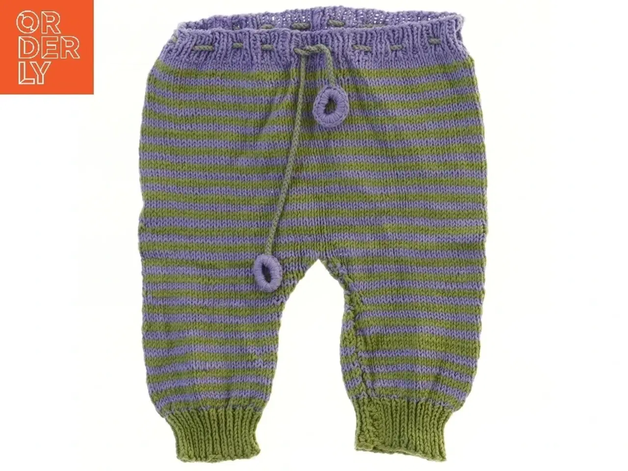 Billede 1 - Strikkede baby bukser (str. 68)