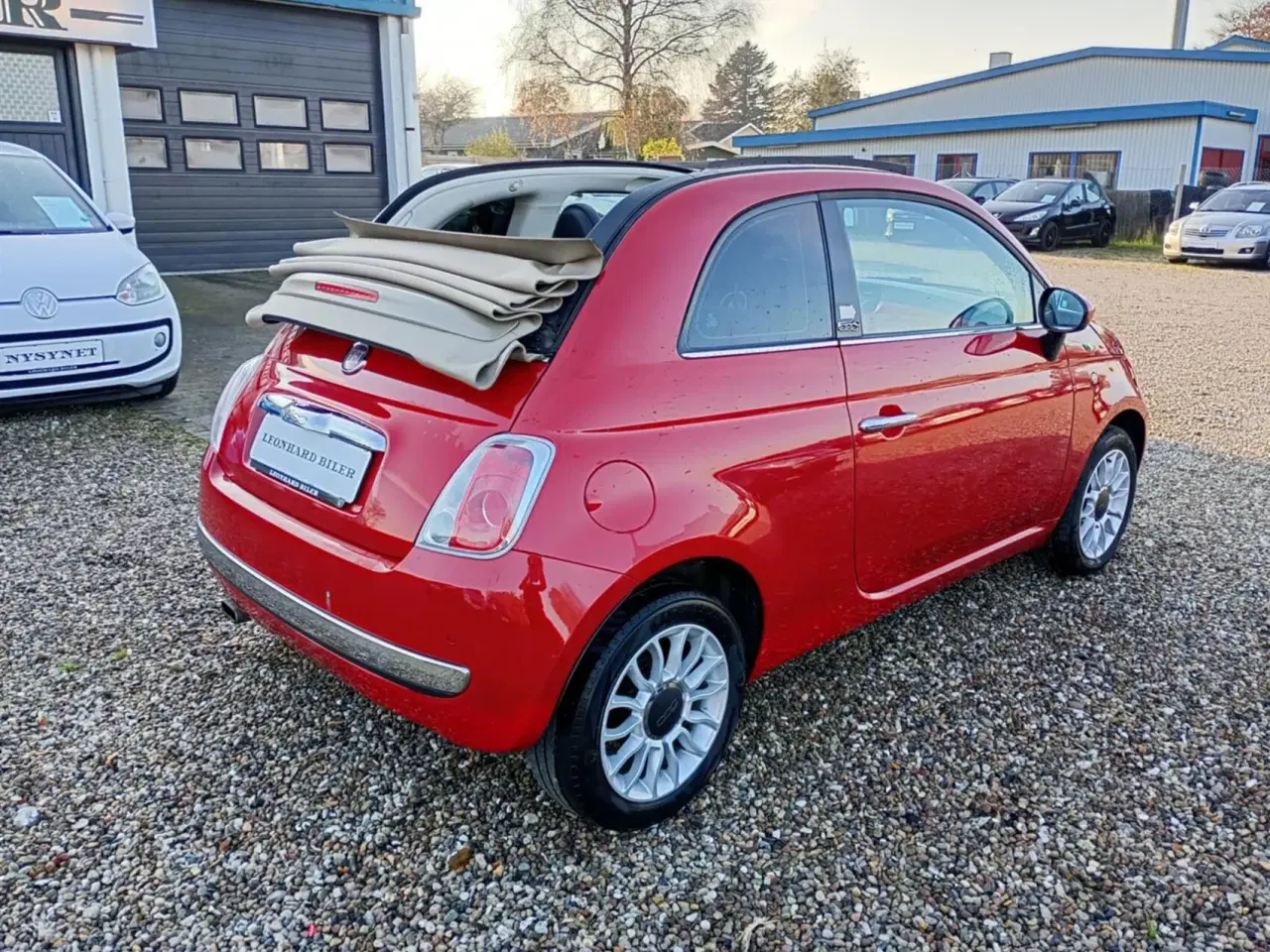 Billede 9 - Fiat 500C 1,2 Lounge 69HK Cabr.