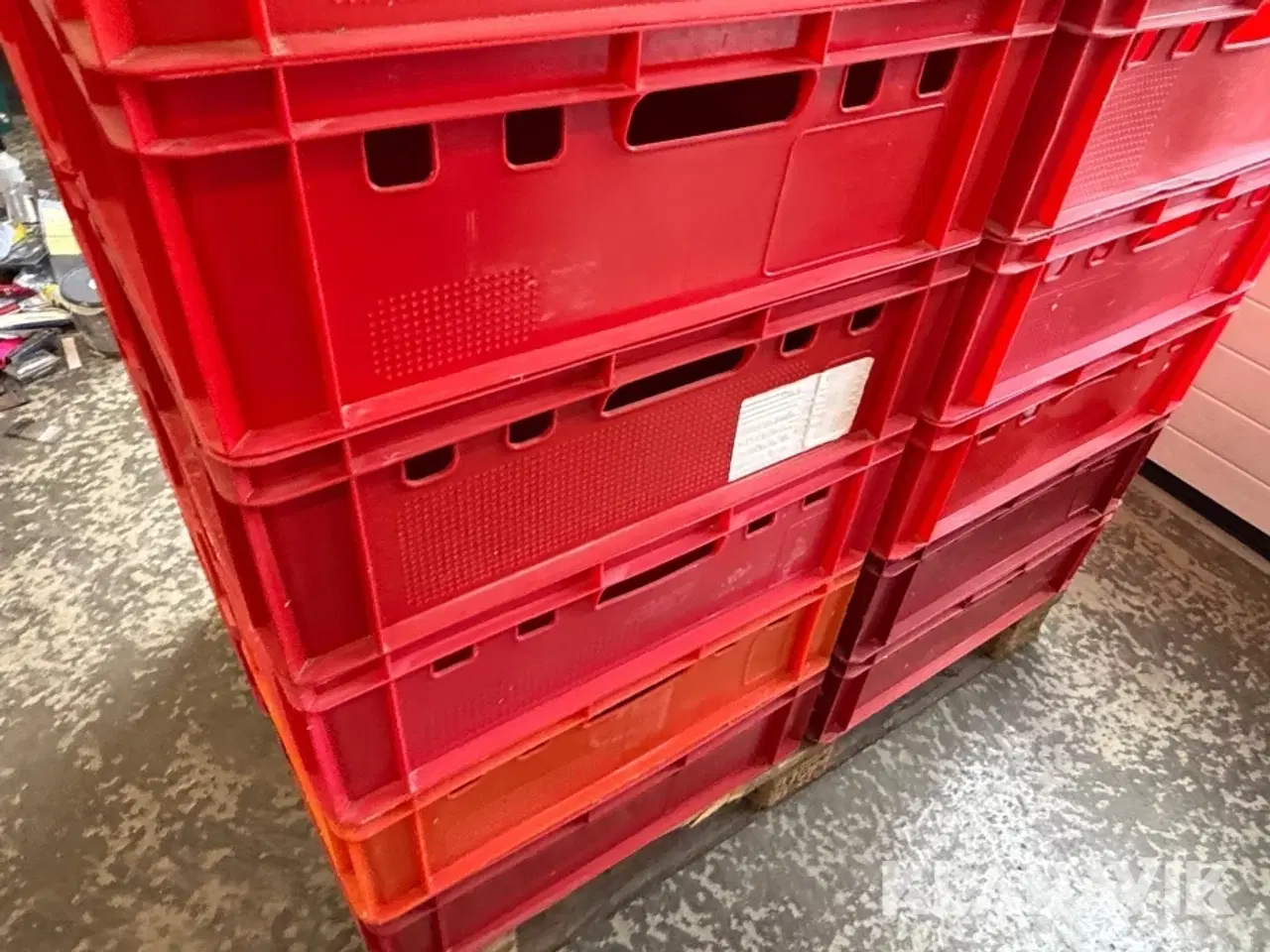 Billede 8 - Plastkasser hel kasse til opbevaring