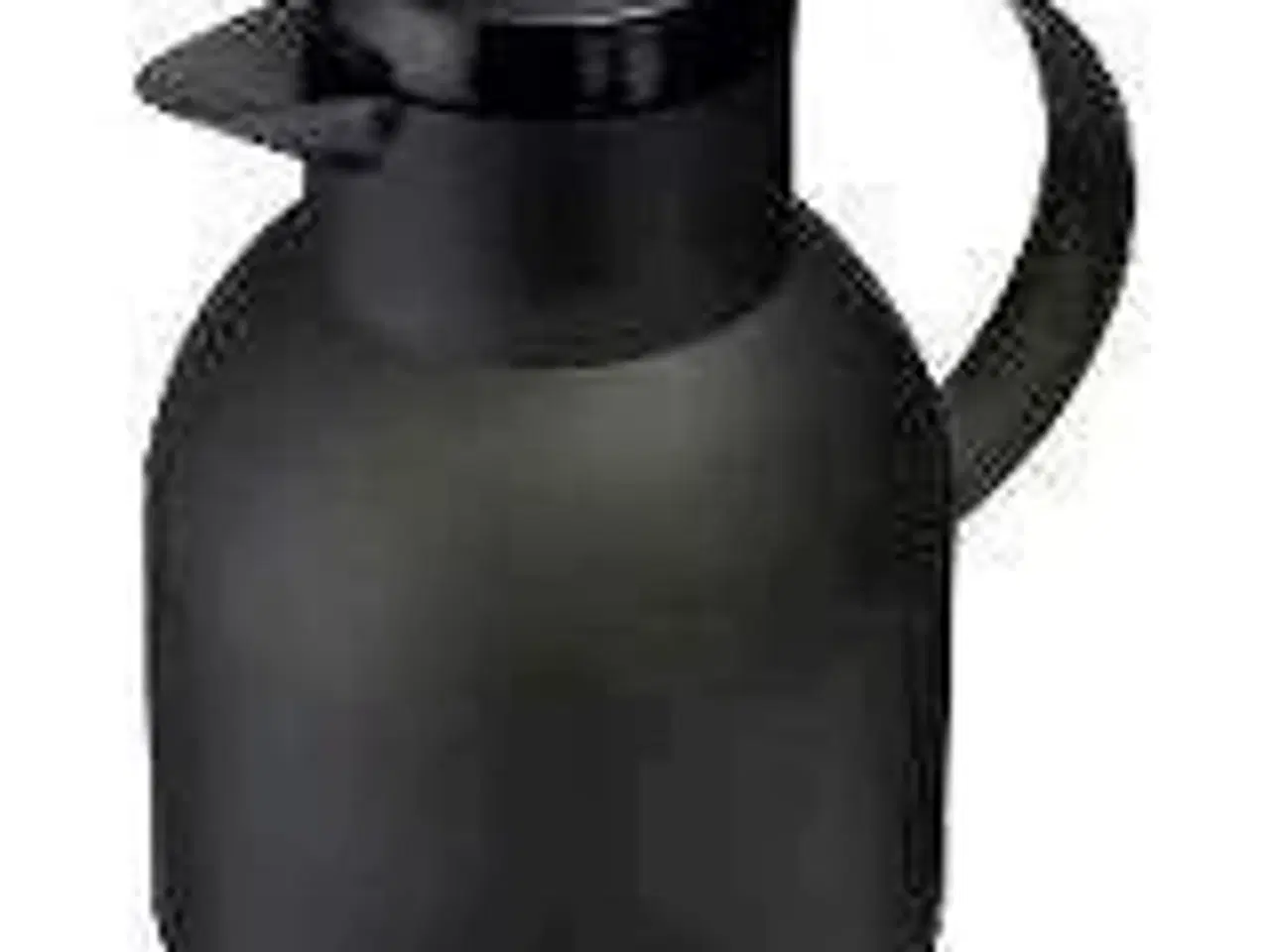 Billede 1 - 6 stk. Termokande Samba 1 ltr frost sort m/quickpress