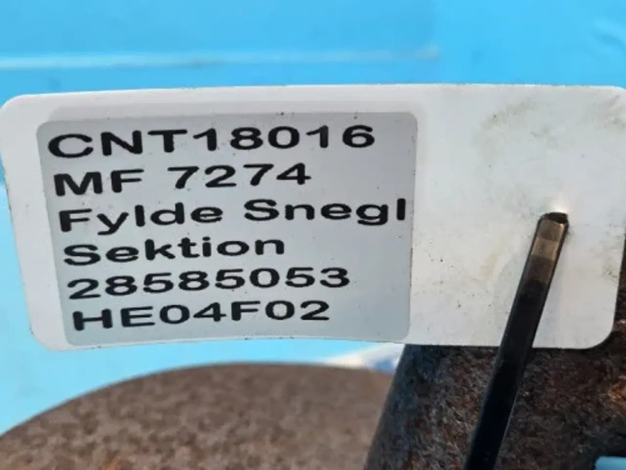 Billede 9 - Massey Ferguson 7274 Snegl Sektion 28585053