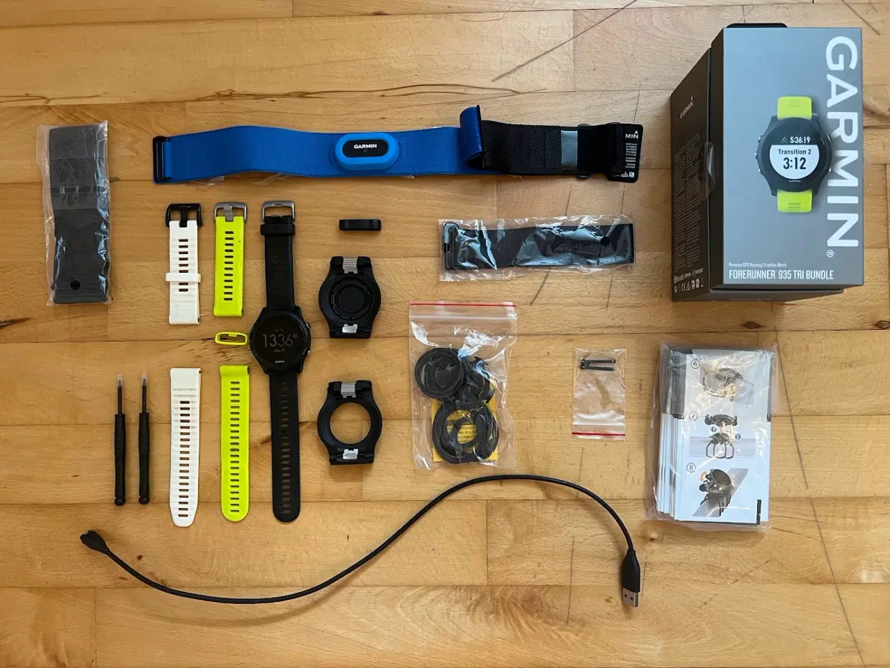 Billede 1 - Garmin Forerunner 935 Tri Bundle