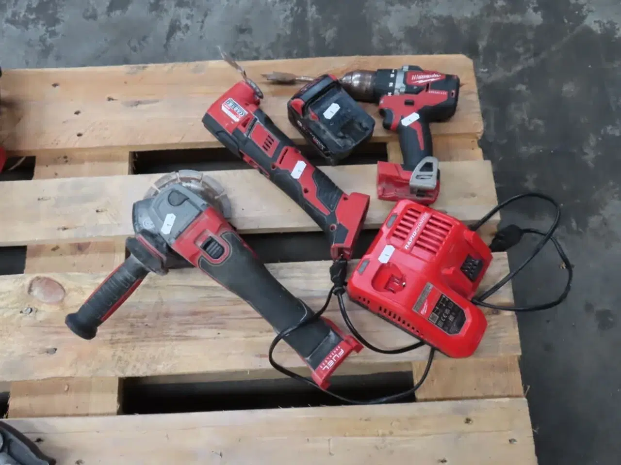 Billede 1 - 3 stk. elværktøj MILWAUKEE