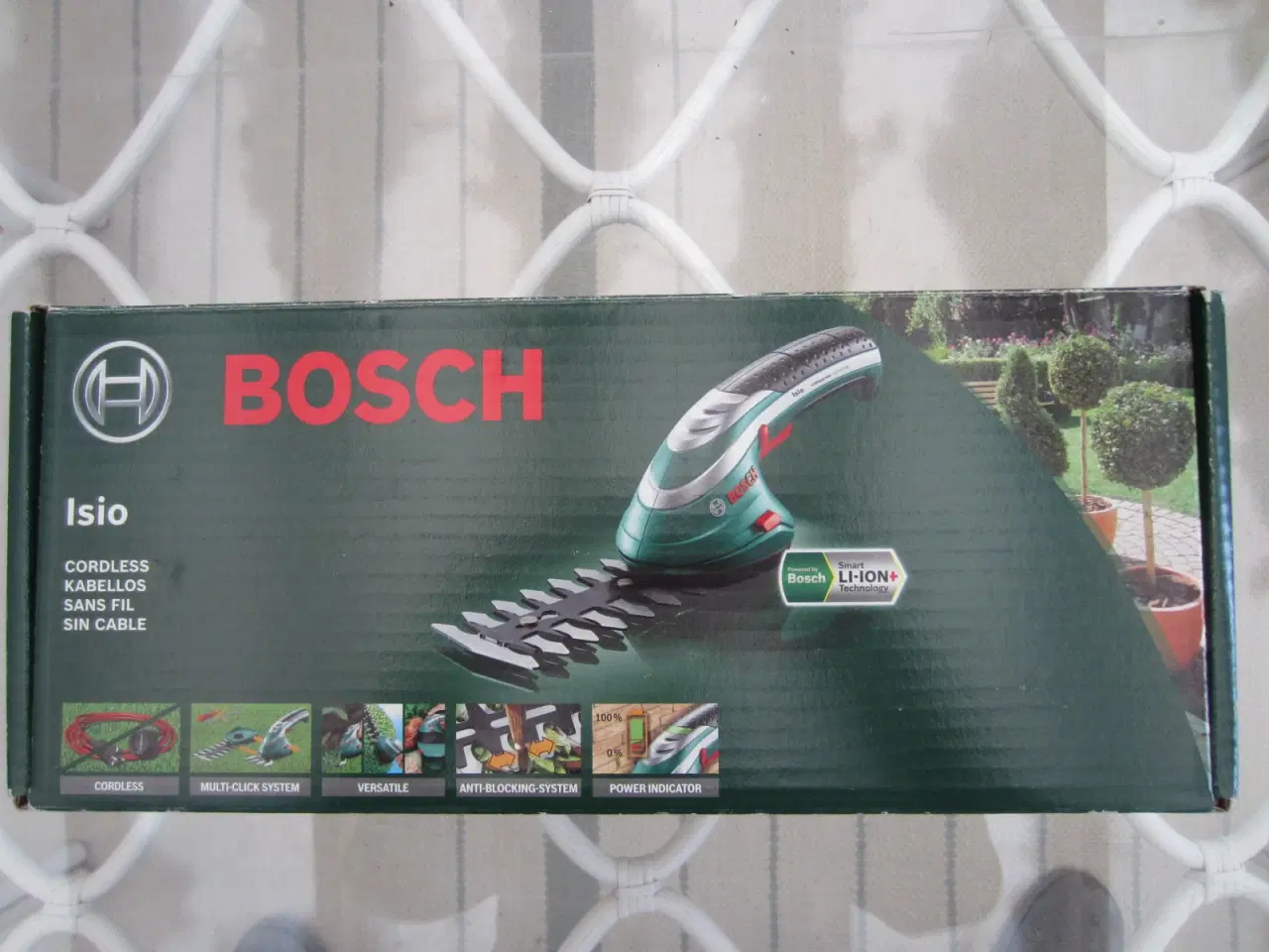 Billede 4 - BOSCH Isio batteridrevet busksaks.