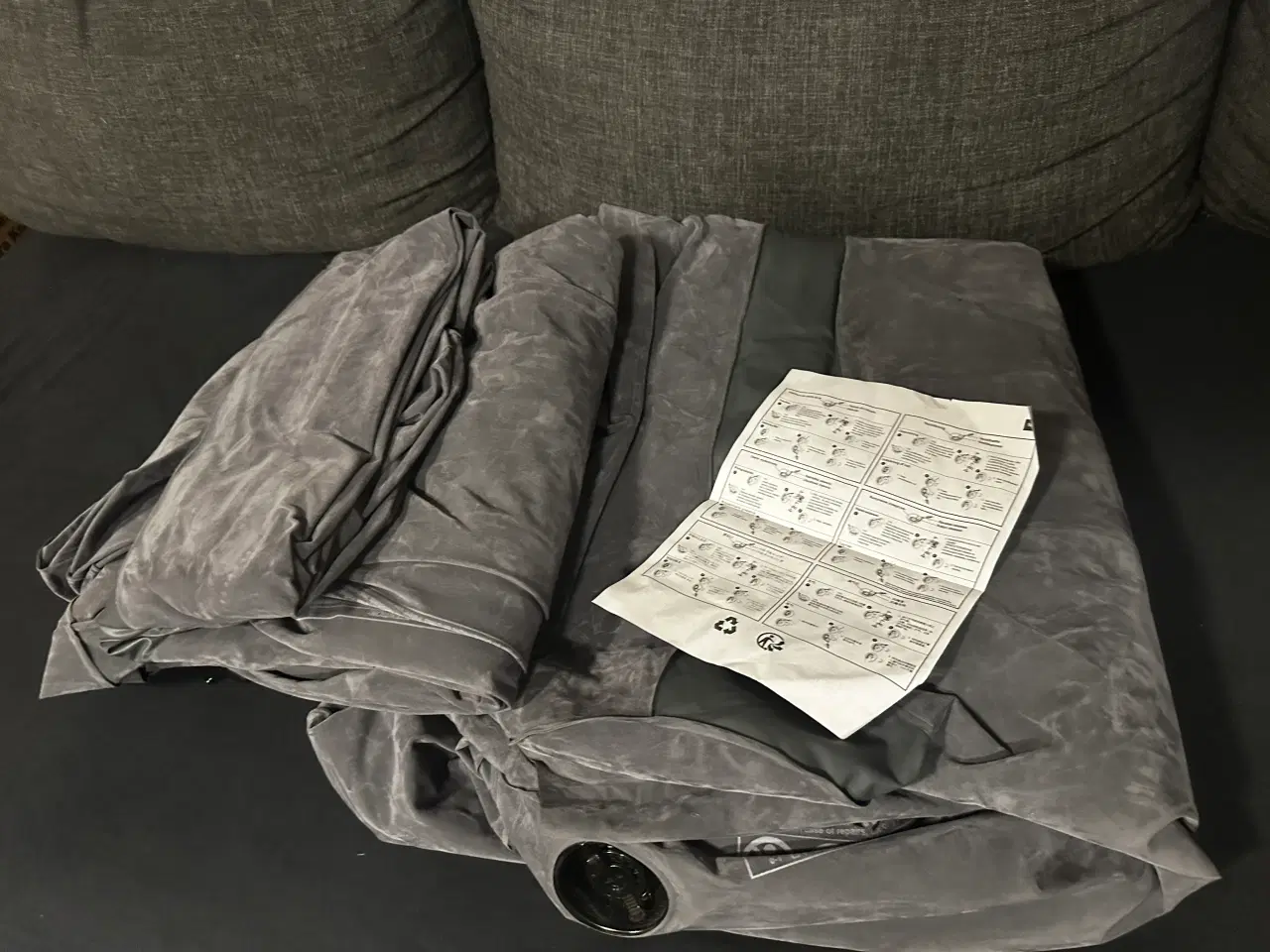 Billede 3 - Oppustelig Sengelænestol - Intex HELT NY