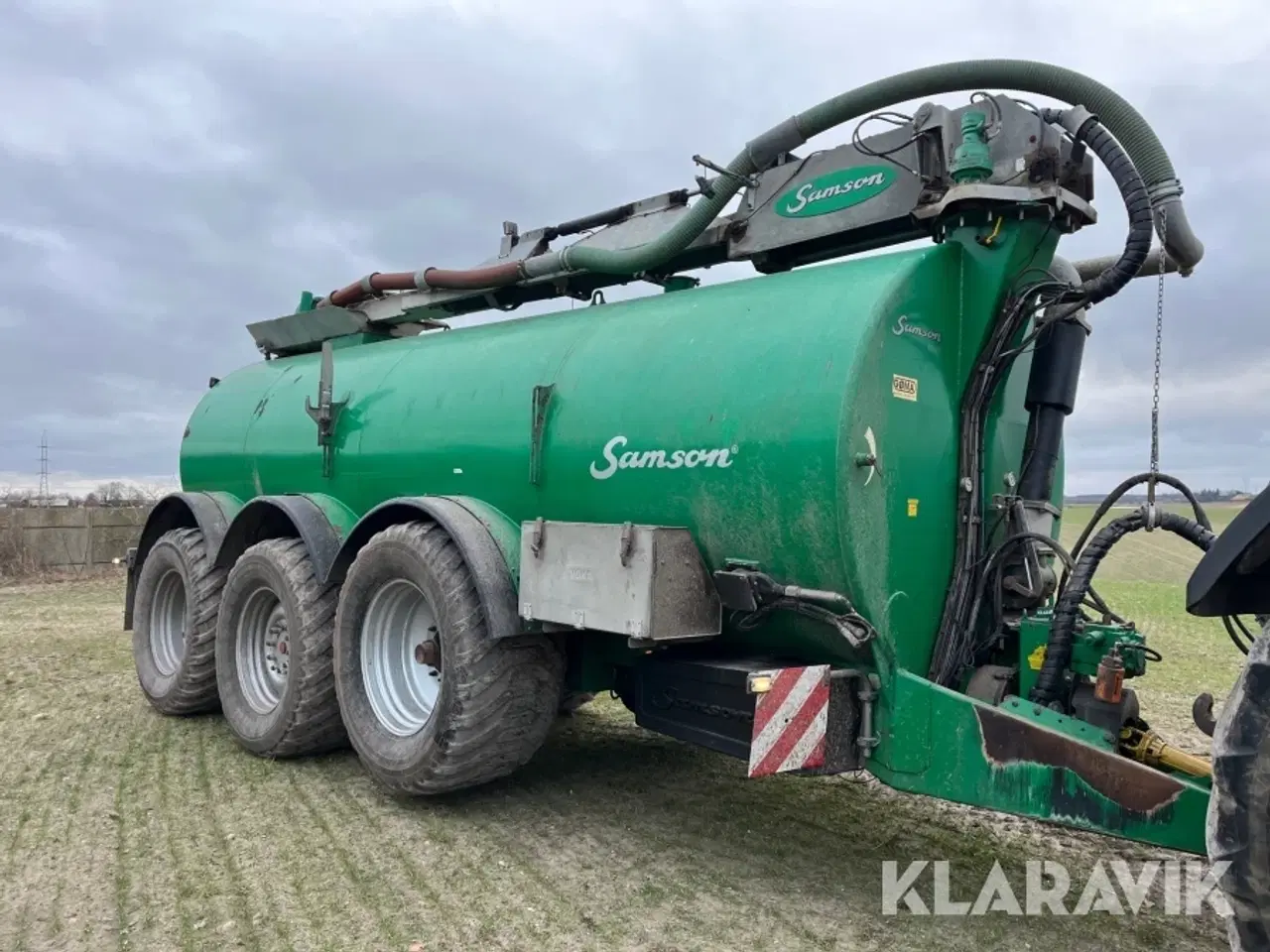 Billede 2 - Gyllevogn Samson PG 25 50250 - 0530 med hjultræk