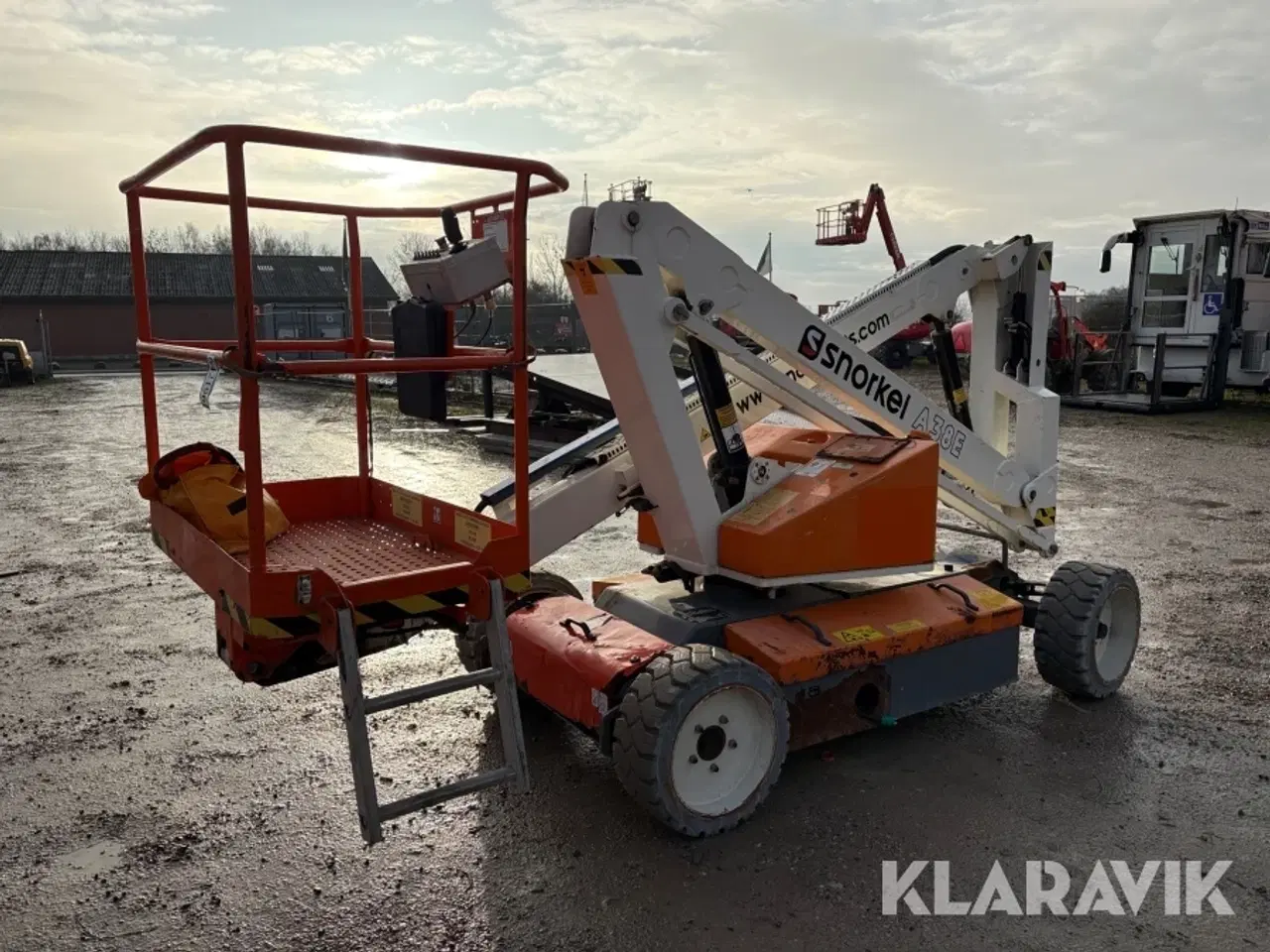 Billede 4 - Knækarms bomlift Snorkel A38E