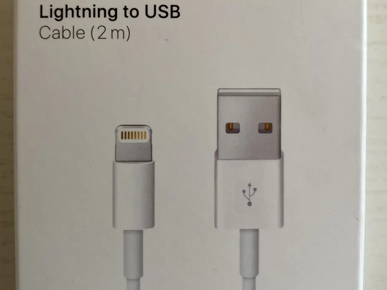 Billede 1 - Lightning to USB cable