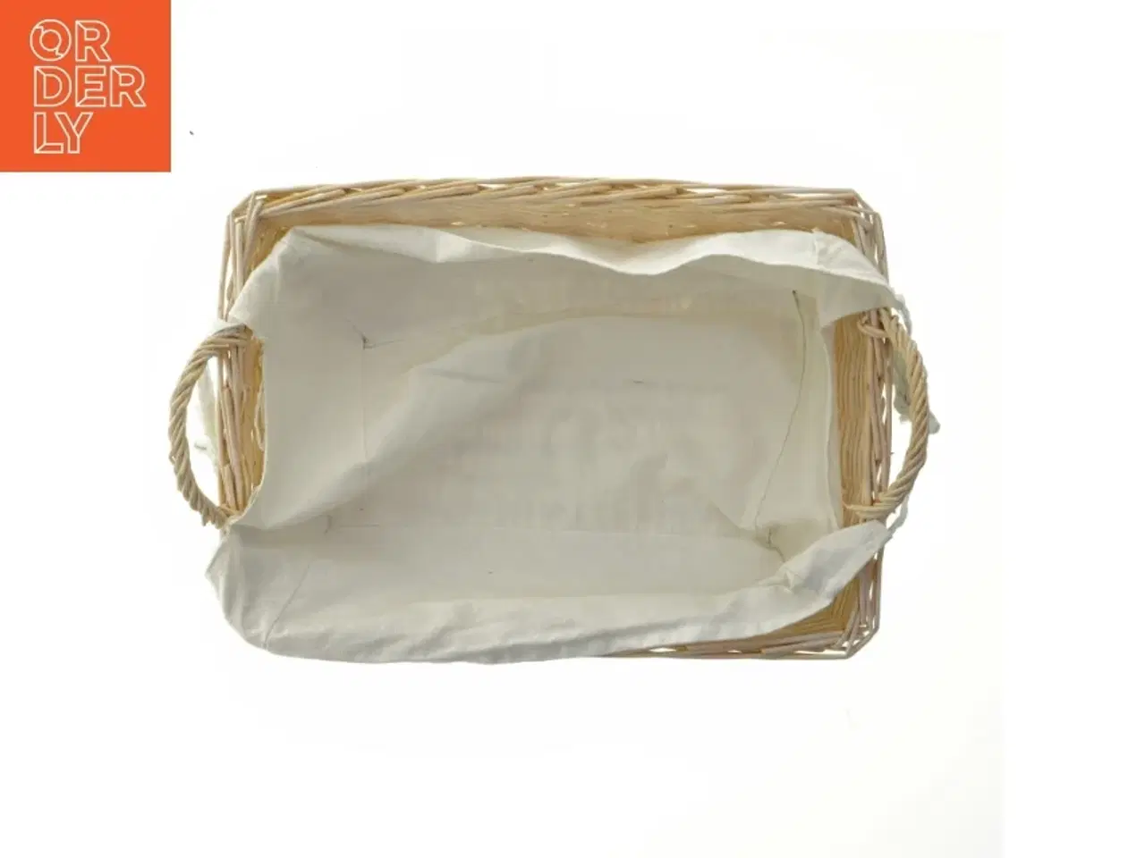 Billede 3 - Flettet brødkurv (str. 40x29 cm)
