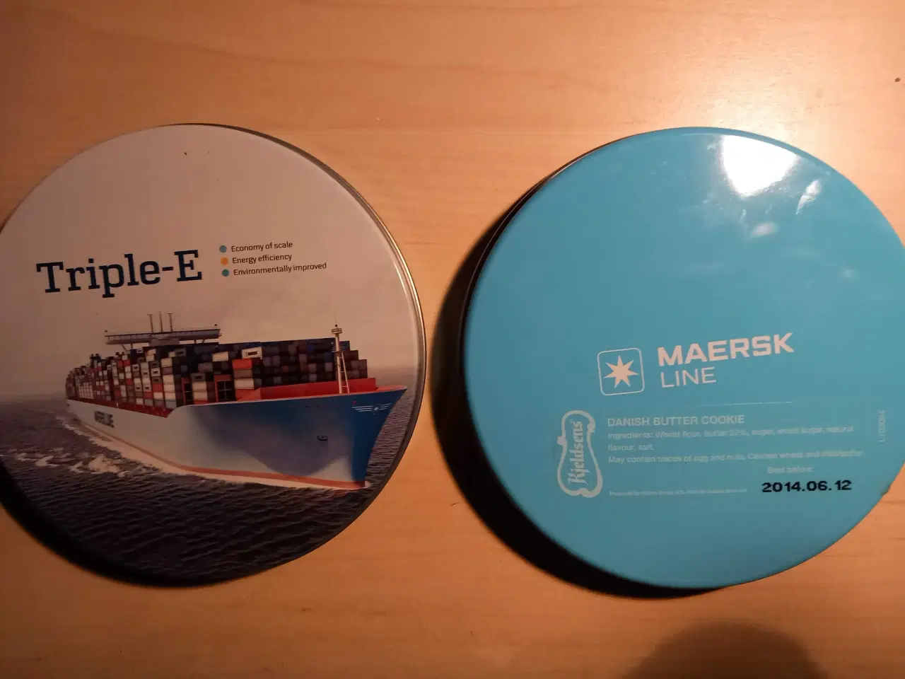 Billede 1 - Maersk mini kagedåse Triple-E. Mærsk