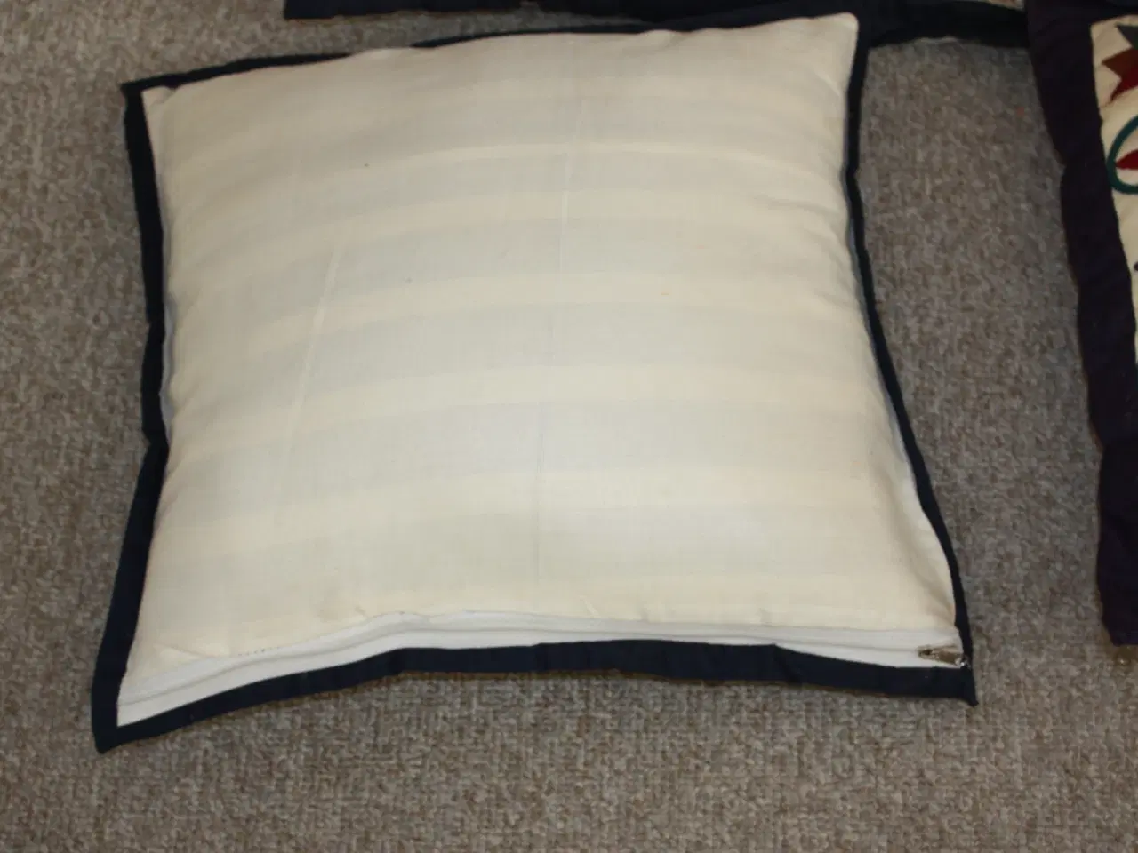 Billede 6 - Patchwork pudebetræk til pyntepude inkl. puder