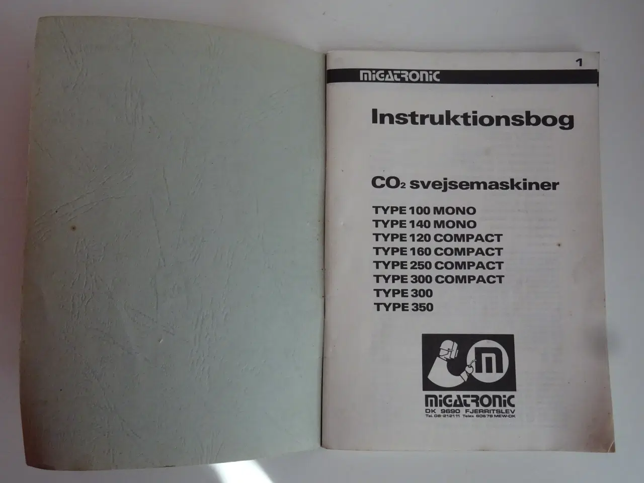 Billede 2 - Migatronic instruktionsbog til Mig/Mag svejser