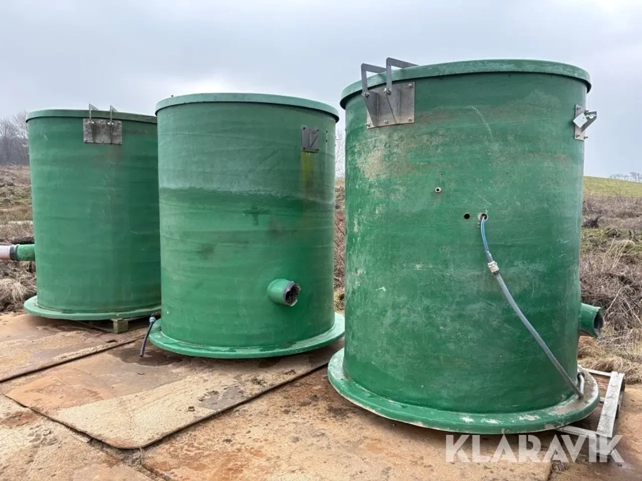 Billede 1 - Gyldebeholdere med pumpe 3 styk