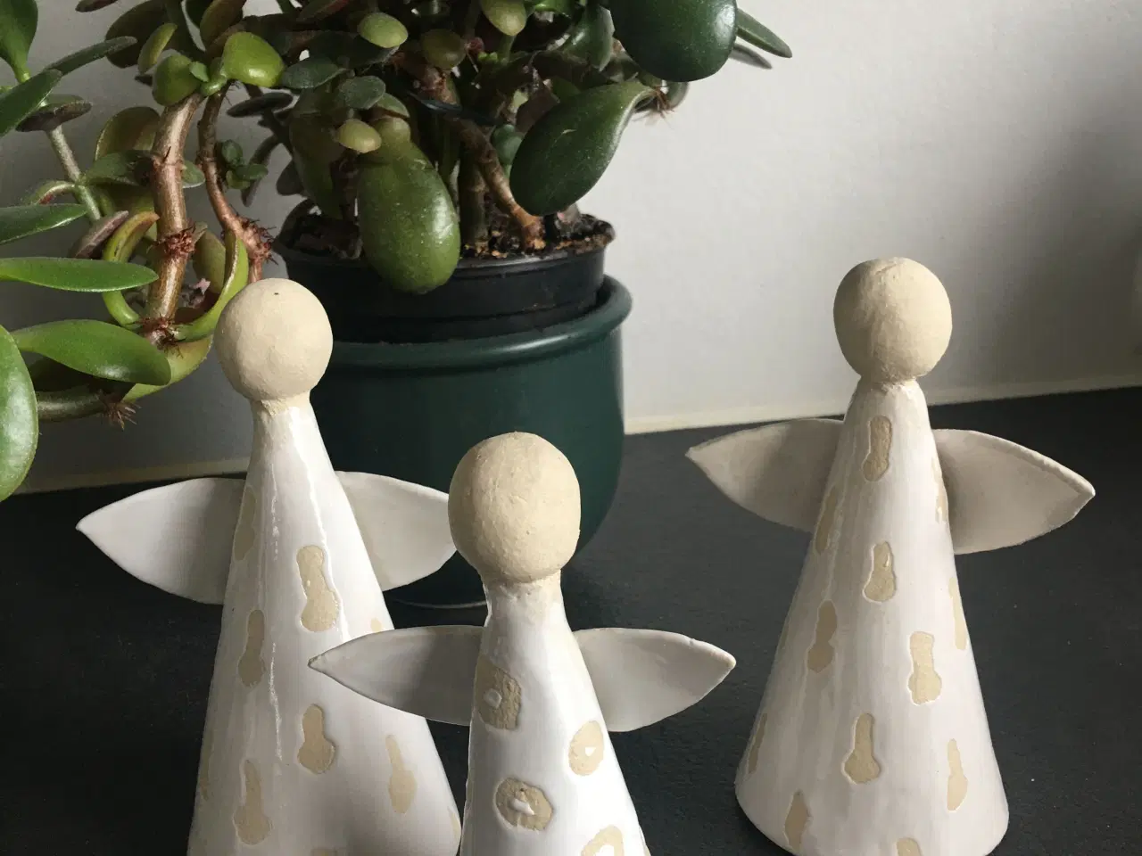 Billede 2 - Engle, keramik, træ