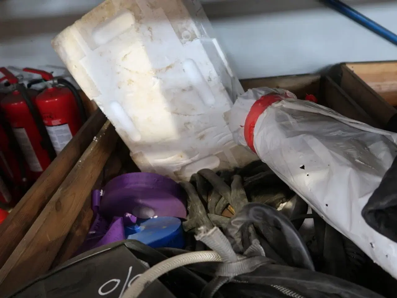 Billede 5 - Palle med svejseværk, div. Svejseslanger (defekt)