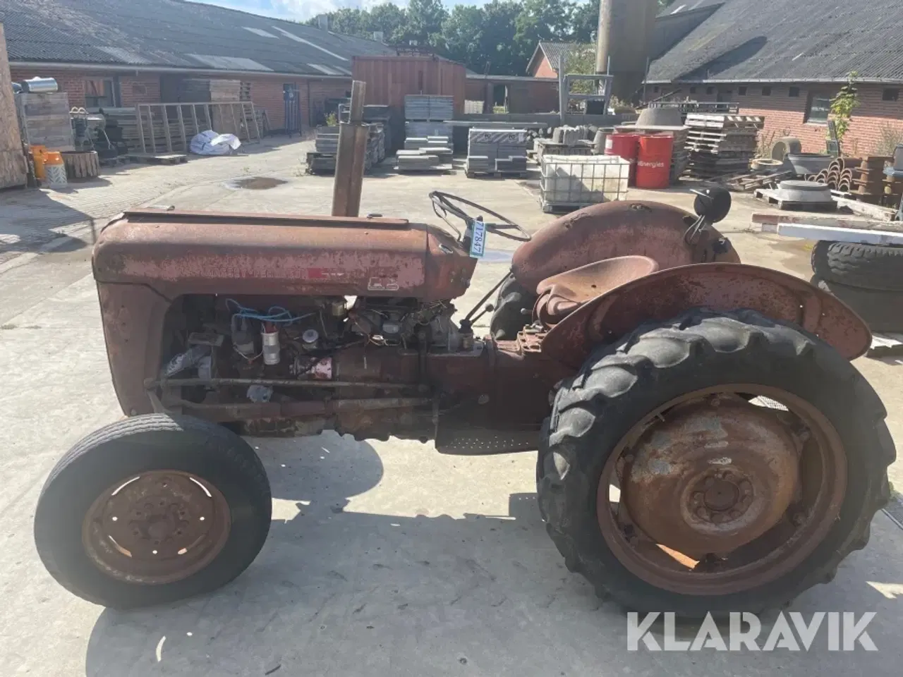 Billede 2 - Veterantraktor Massey-Ferguson 35