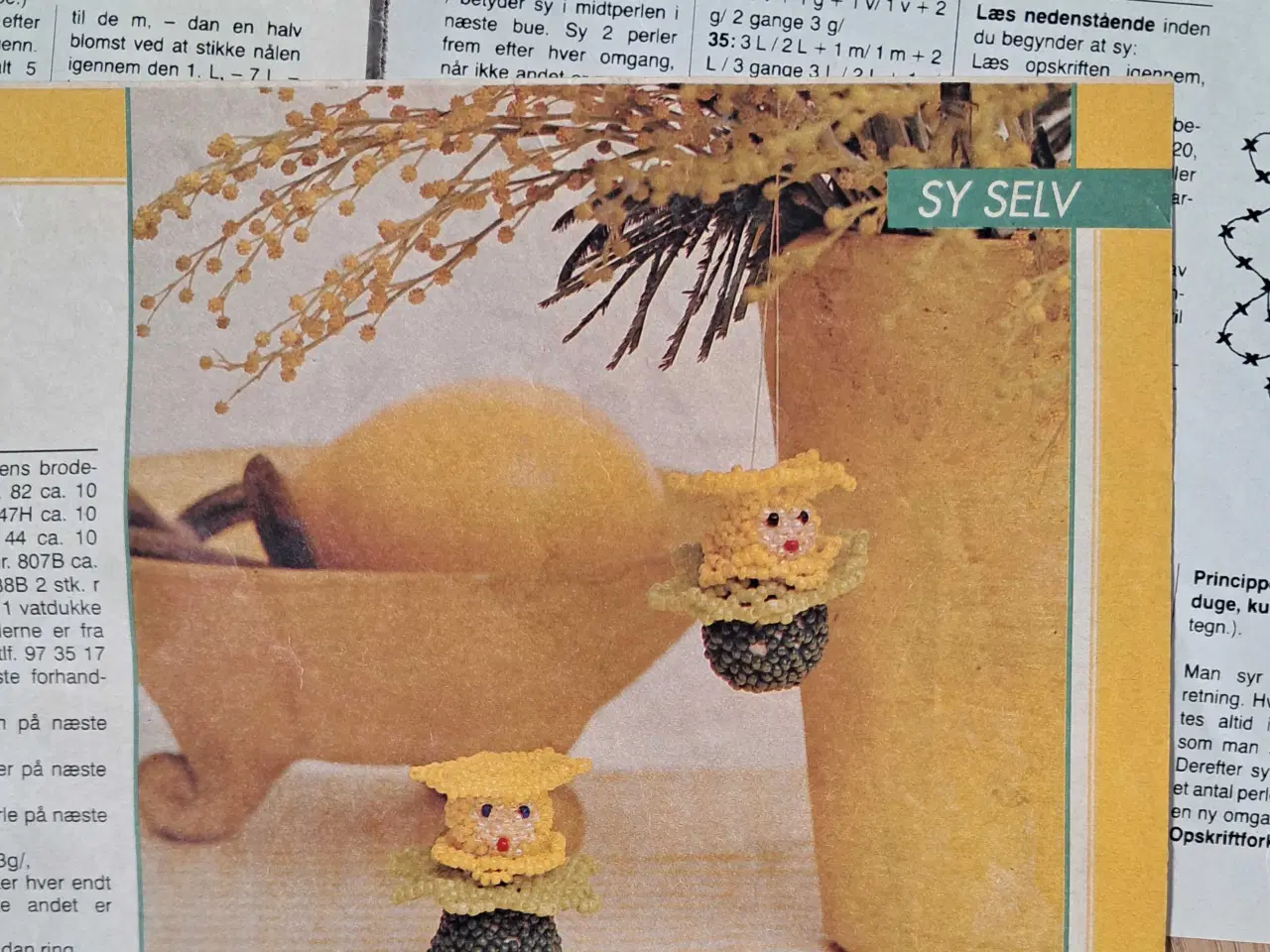 Billede 6 - Opskrifter fra ugeblade til perler