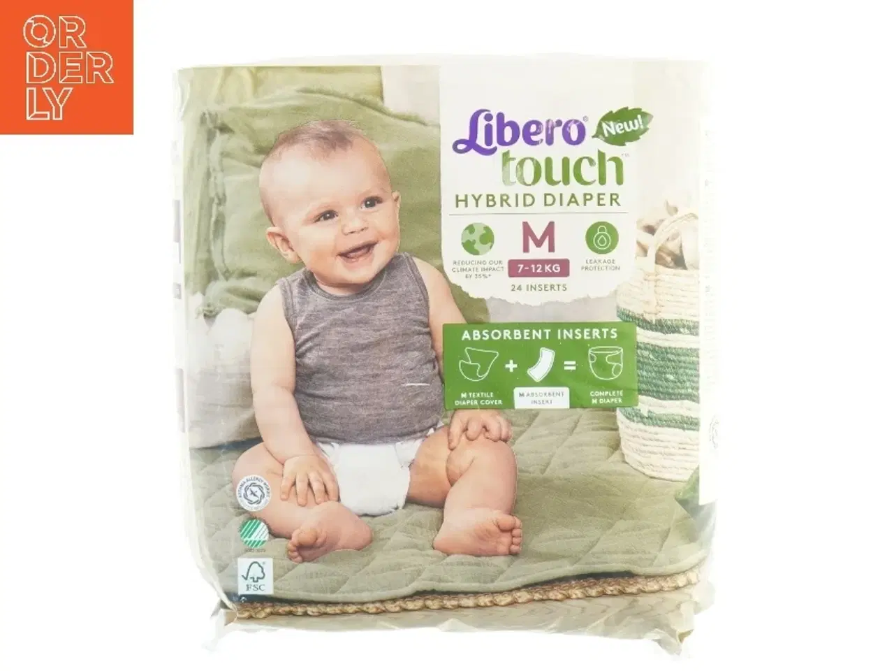 Billede 1 - Libero Touch Hybrid Bleindsatser fra Libero (str. 7-12 kg)