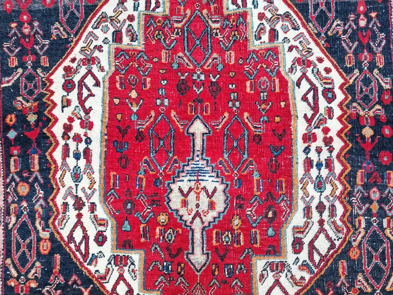 Billede 4 - Ægte tæppe af ældre dato.