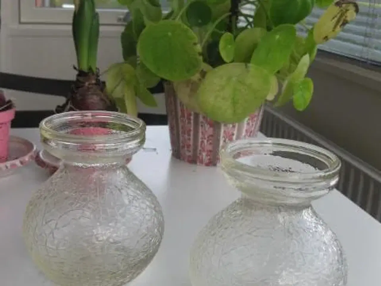 Billede 2 - Ældre hyacintglas fra Fyens Glasværk