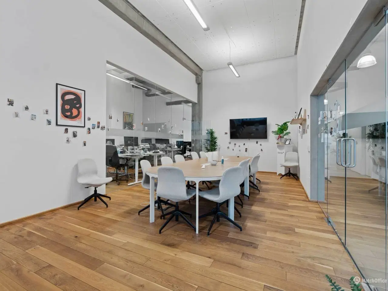 Billede 5 - Indbydende kontorlejemål i det prisvindende 8TALLET - tæt på metro og motorvejsnettet.