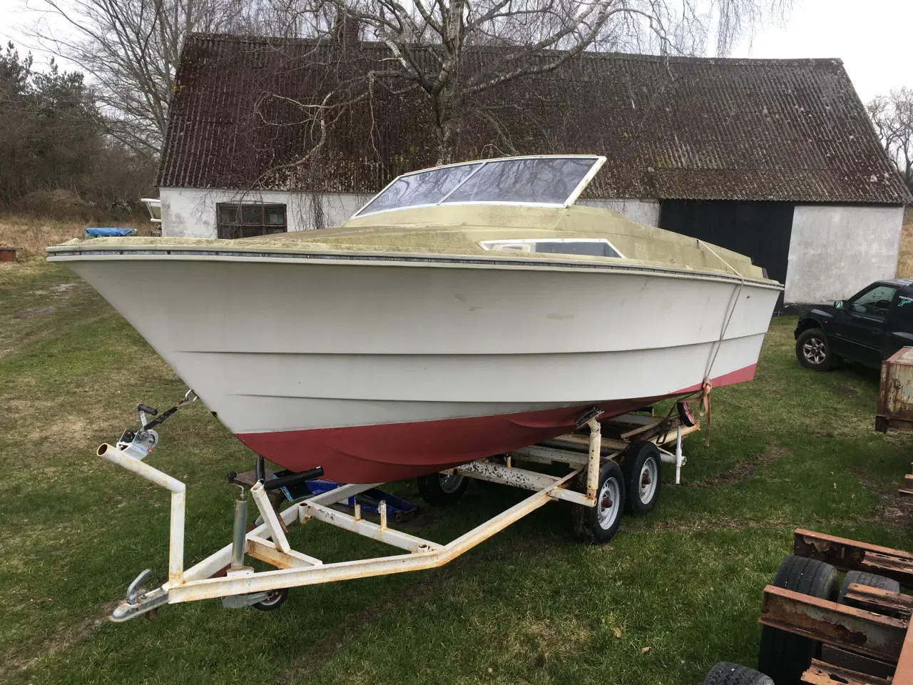 Billede 1 - Fjord 24 med påhængsmotor