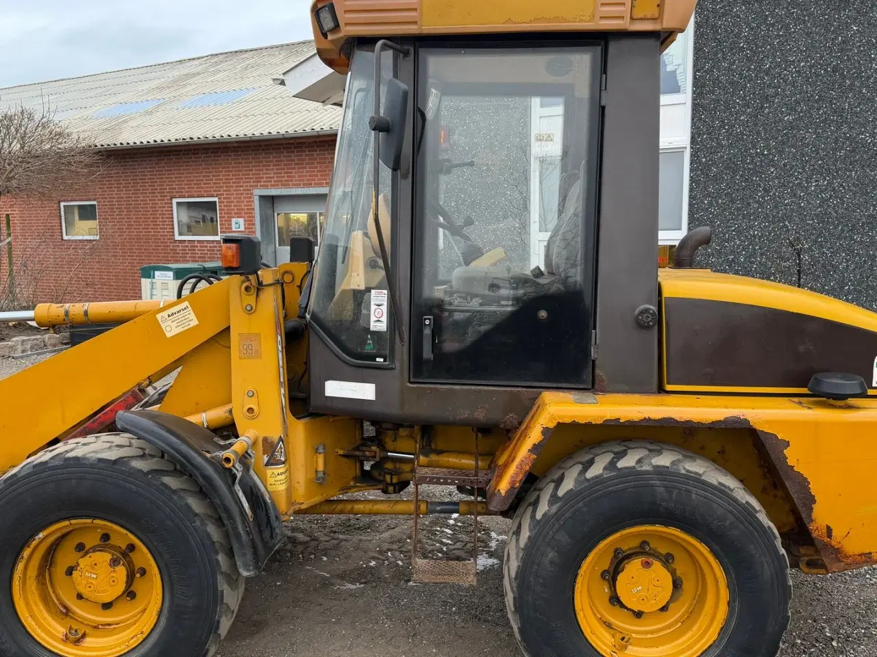 Billede 8 - Hydrema Wl 550C M. SKOVL OG GAFLER