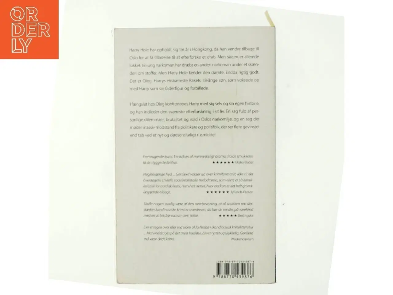 Billede 3 - Genfærd af Jo Nesbø (Bog)