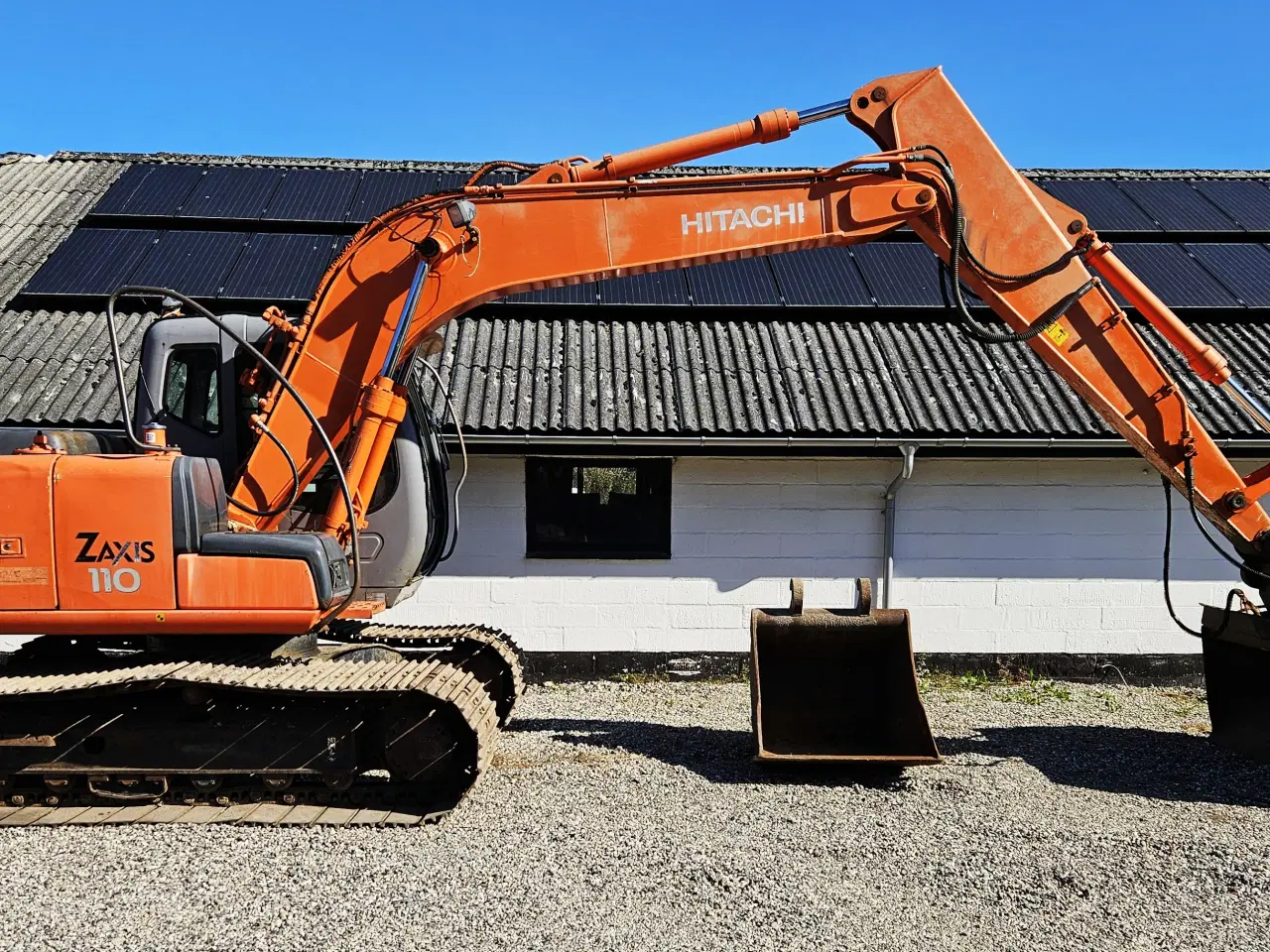 Billede 1 - Hitachi ZX110 / 10 tons / brede bånd / skovlsæt