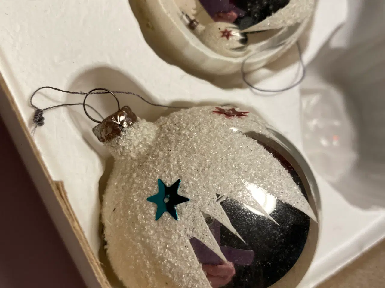 Billede 6 - Forskellige juleglaskugler