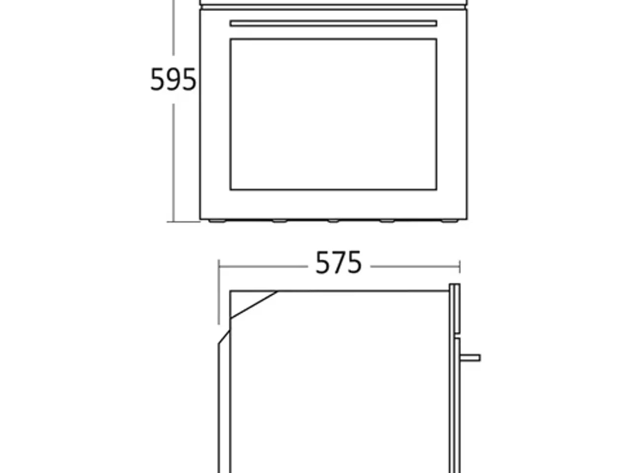 Billede 2 - UDPAKKET Scandomestic IOP 101 SO ovn, indbygning
