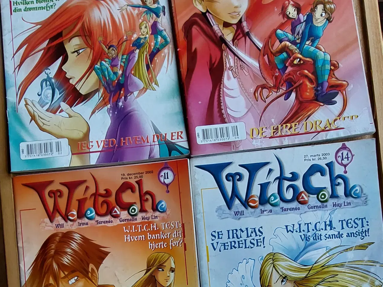 Billede 3 - Lot 14 stk. Witch tegneserier