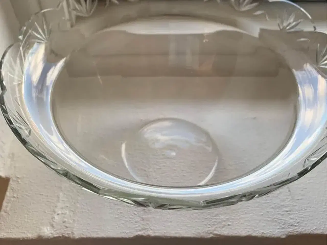 Billede 3 - sølvskål med glasindsats
