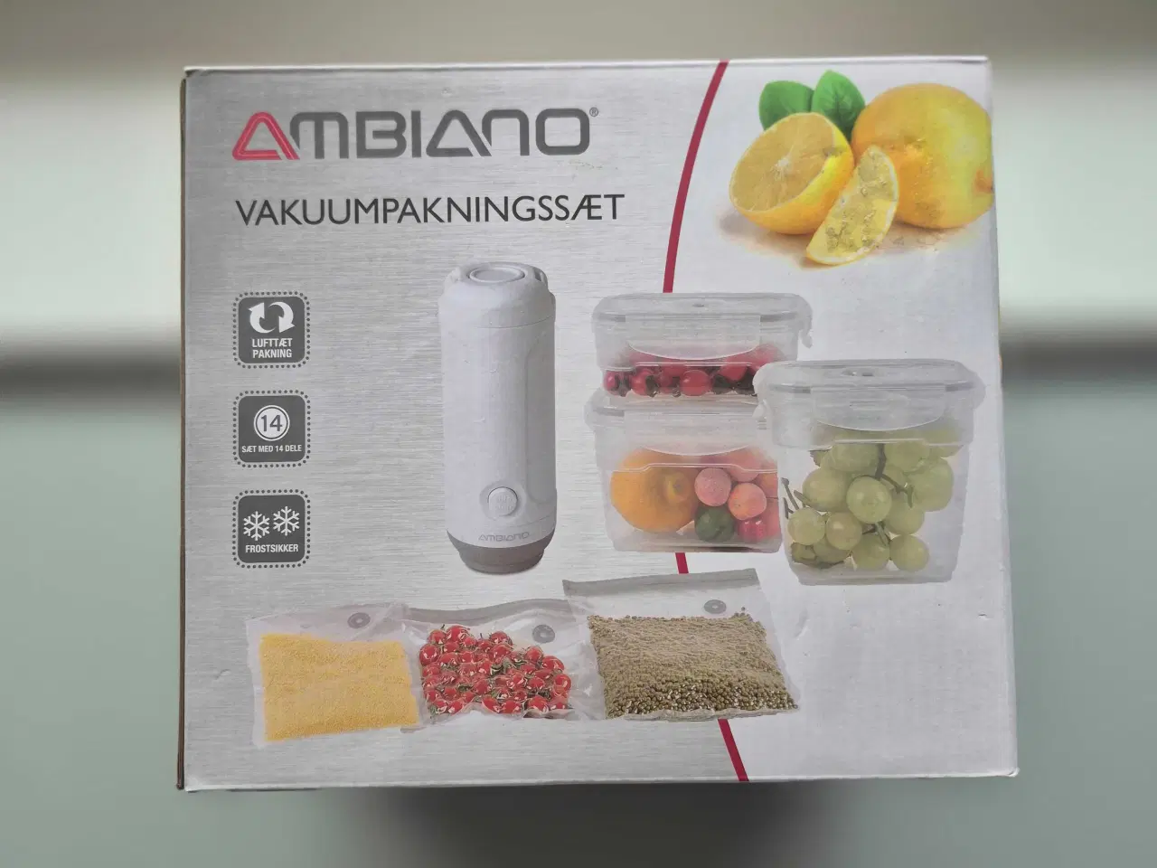 Billede 1 - Ny og ubrugt Ambiano vakuumpakningssæt sælges