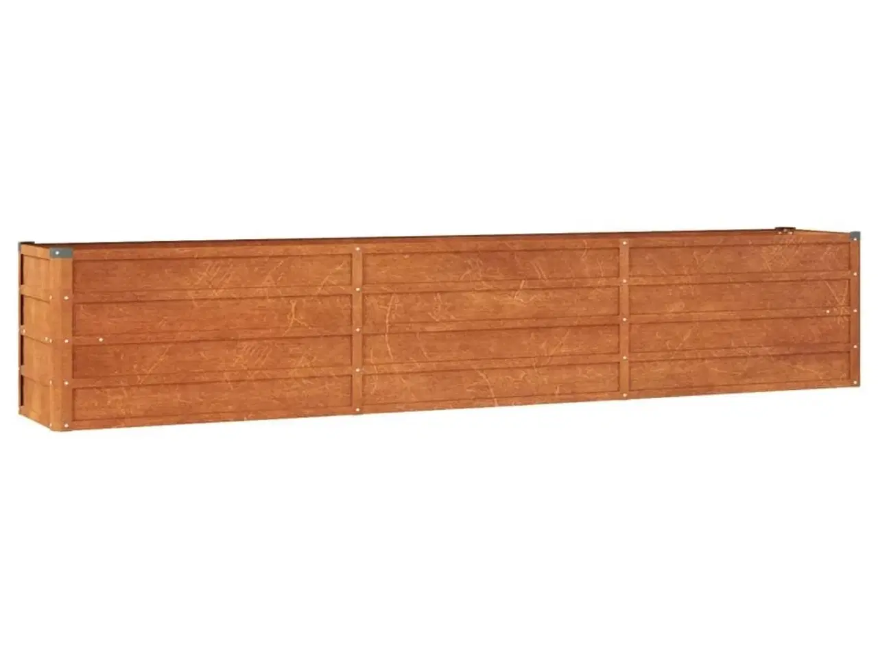 Billede 2 - Højbed 240x40x45 cm cortenstål rustfarvet