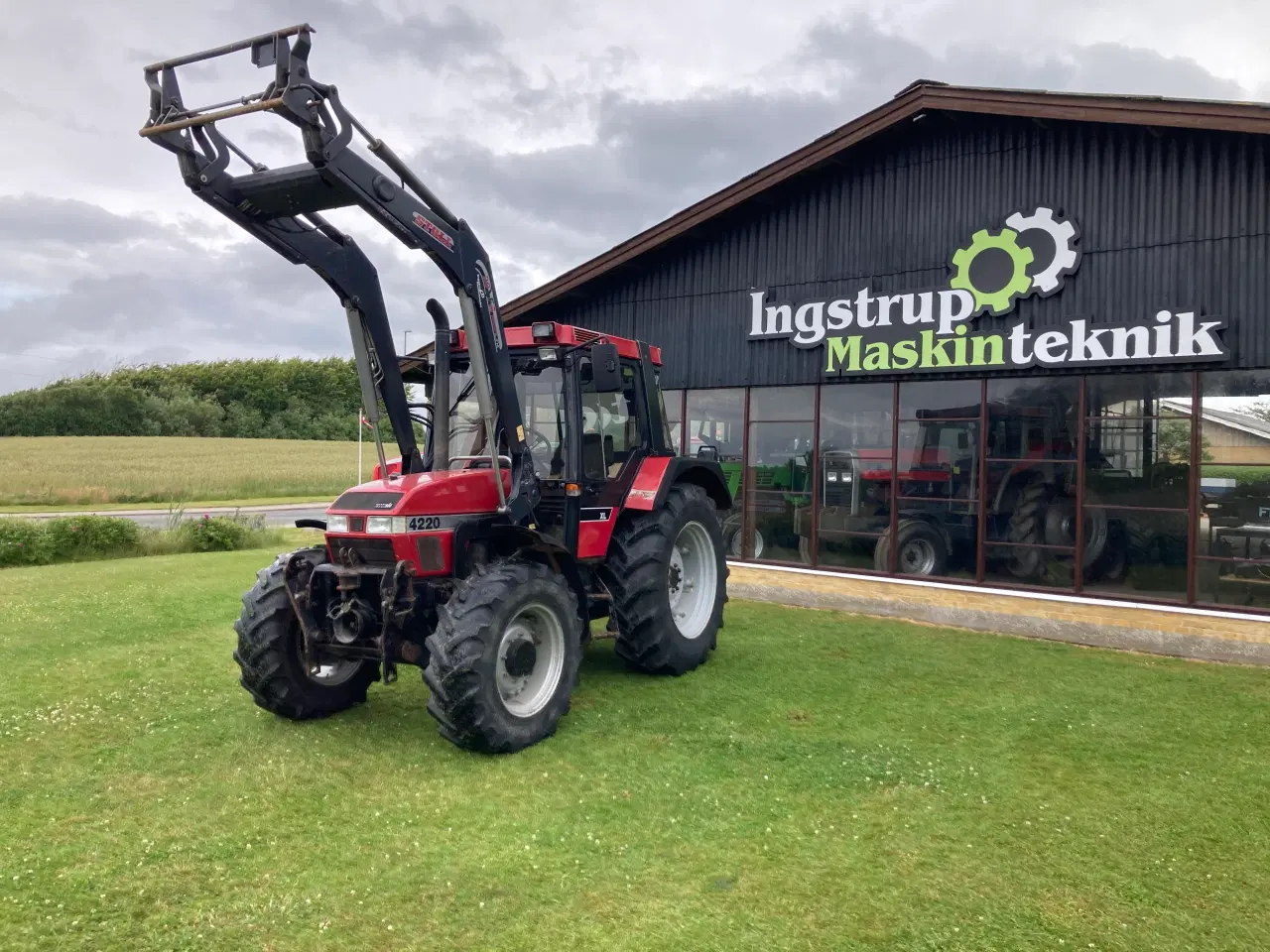 Billede 2 - Case IH 4220 4wd med frontlift og frontlæsser