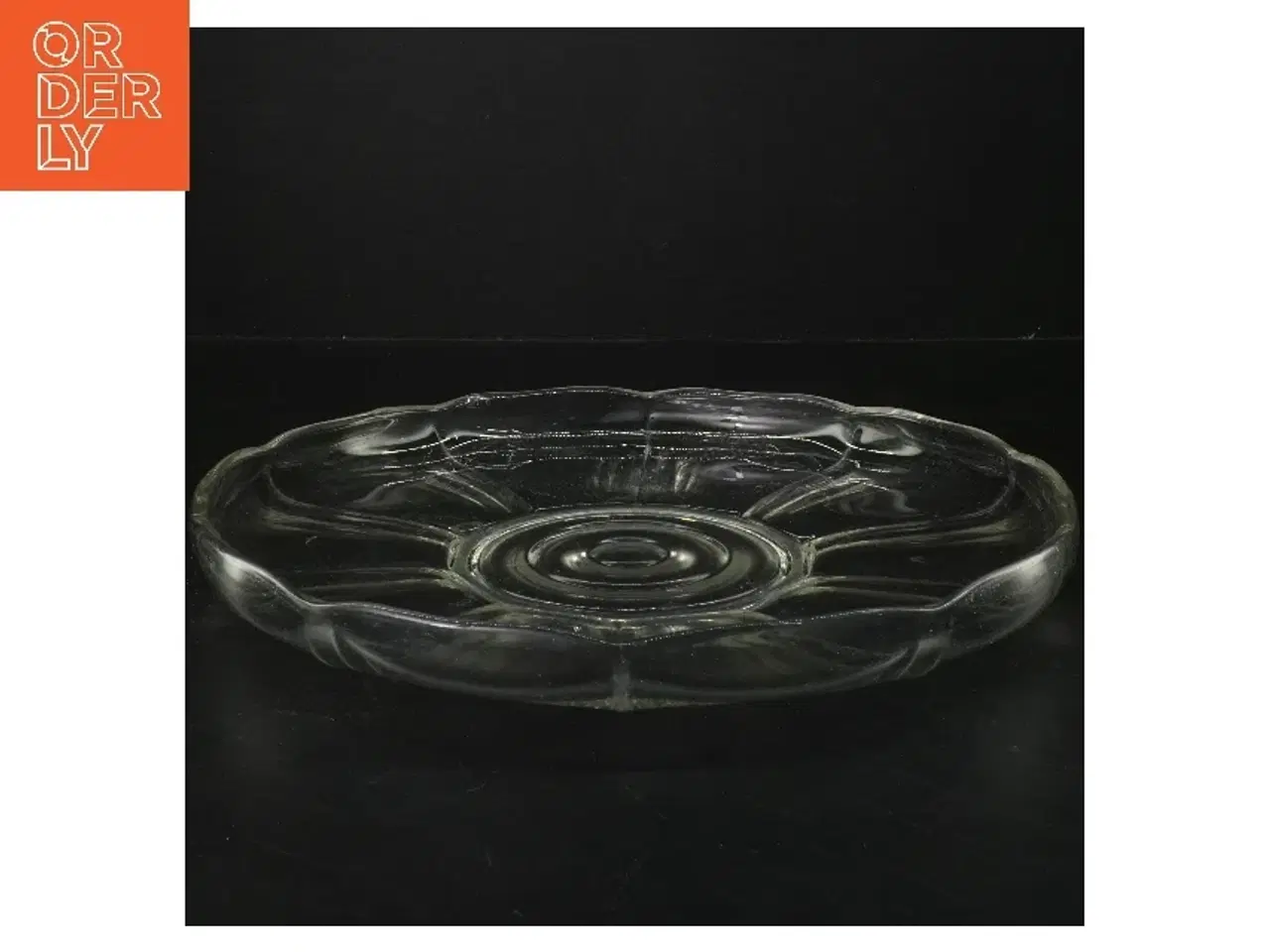 Billede 1 - Glasfad (str. Ø 30 cm)