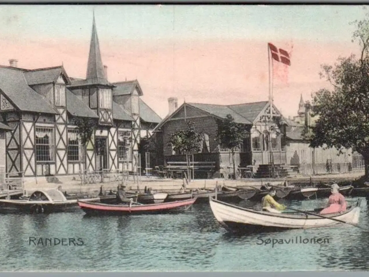 Billede 1 - Randers - Søpavillonen - Postkort - Ubrugt