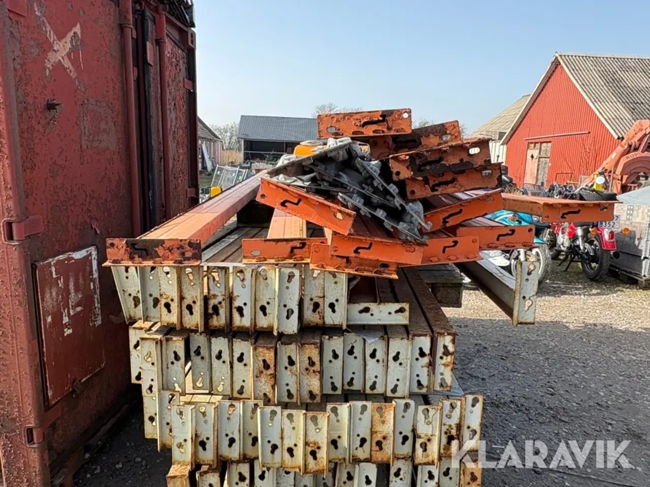 Billede 6 - Vanger til pallereol 90 styk