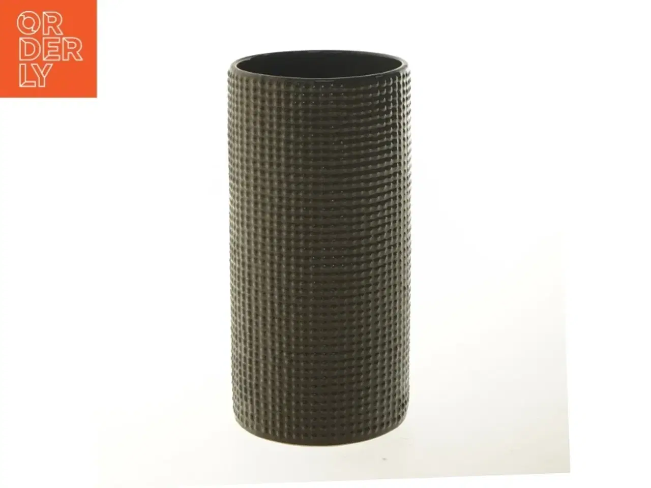 Billede 1 - Keramisk vase (str. Ø 11x23 cm)
